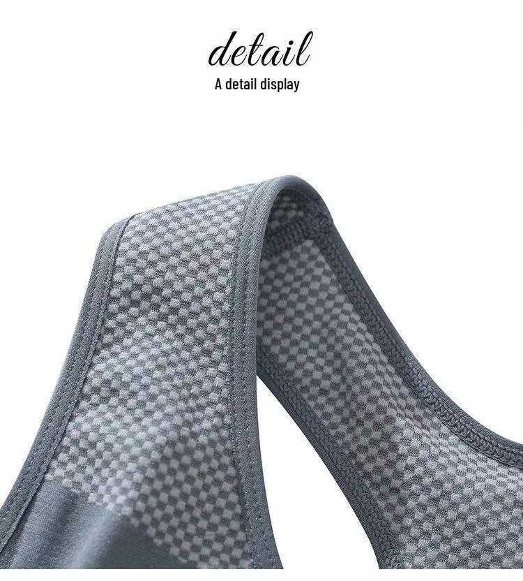 Atmungsaktiver Sport-BH in Übergröße für Damen - Stilvolles Rückendesign für komfortable, schweißabsorbierende Yoga- und Fitness-Sitzungen