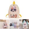 Adorable Kids Backpack Cute Cartoon Design Lightweight Nylon School Bag For Boys And Girls