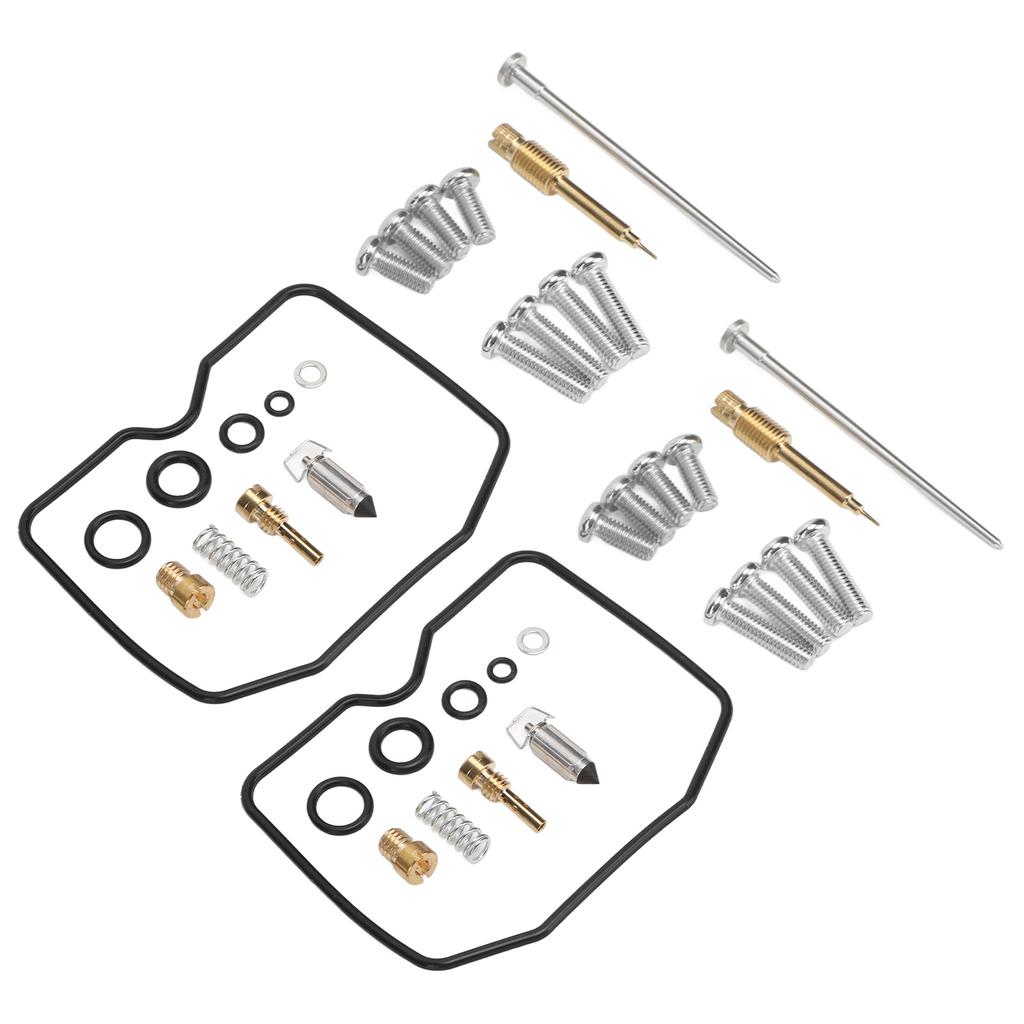 2 Sets Motorcycle Carburetor Rebuild Repair Kit Replacement for Vulcan 500 EN500C LTD 1996?2009