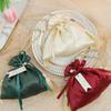 10/30/50 Pcs Luxury Packing Drawstring Velvet Pouch Sachet Gift Bag For Wedding Candy Boxes With Pearl String Decor Favors Bags