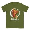 Walk for Peace Buddhists Monks Peace Aloka Dog TShirt Summer Cotton T Shirts Adult Fashion Tshirt ShortSleeve Streetwear Tops