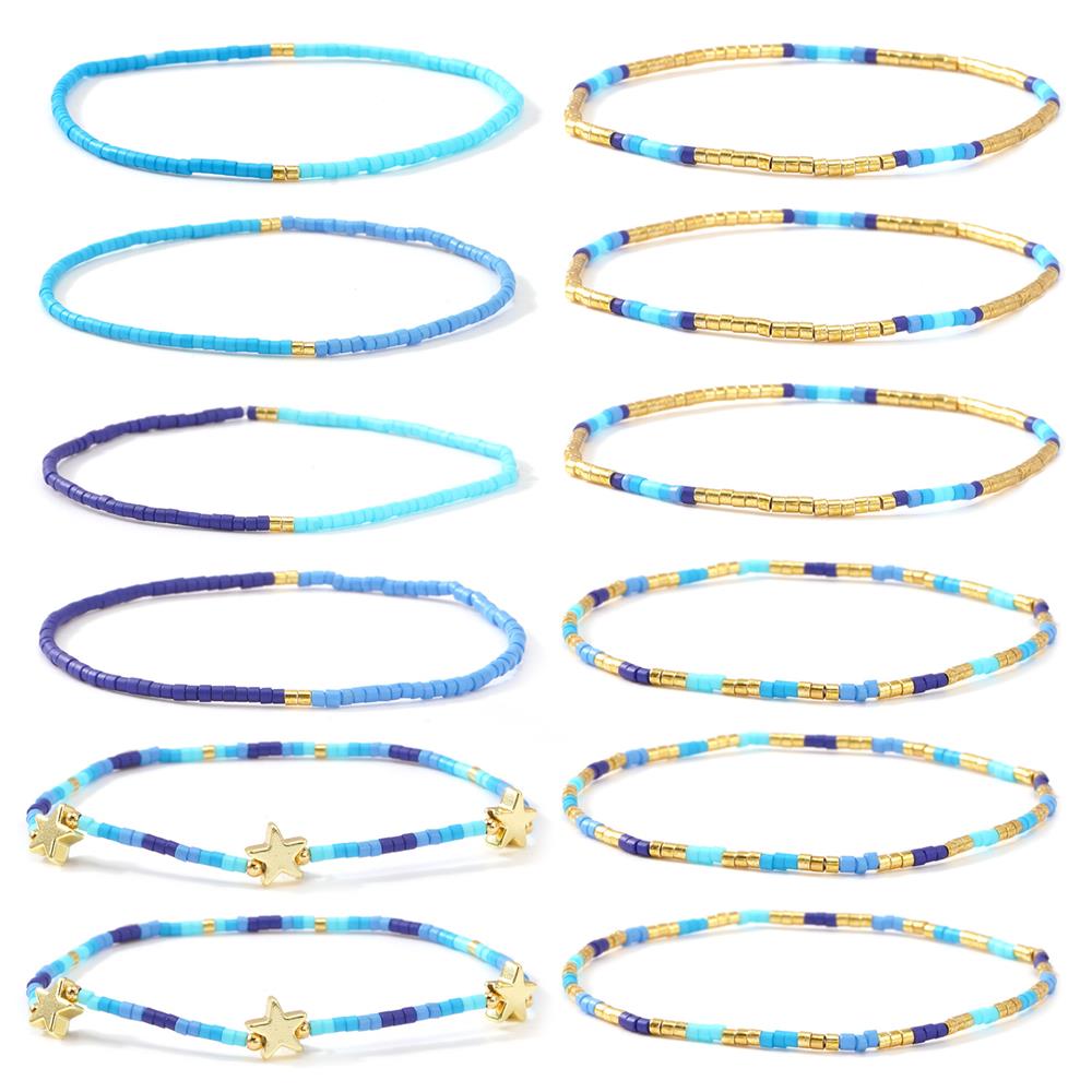 12pcs Cute christmas Rope Charm Girls Kids Bracelets Jewelry Friendship Gift