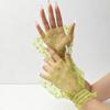 Short Polka Dot Fake Sleeves Sweet Fake Pleated Cuff All-match Nail Art Sleeves  Social Media