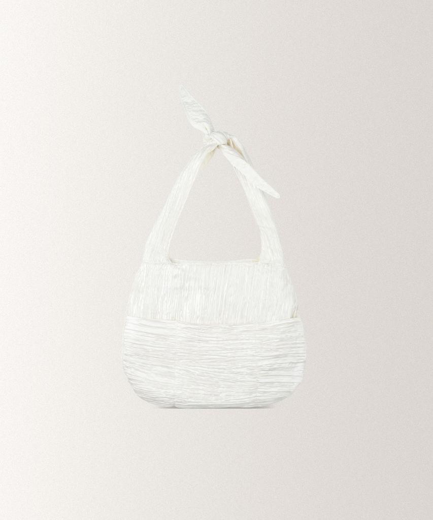 Ouro Jaquard Flower Tote Bag [ Cream ]