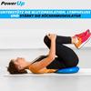POWERUP Ballsete Luftpute Sittehjelp Sittepute Balansepute med pumpe