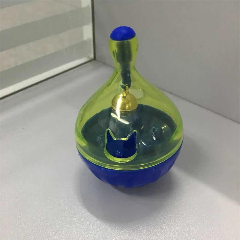 Pet Toy Food Leakage Tumbler Feeder Treat Ball Cute Little Mouse Toys Interactive Toy for Cat Food Slow Feeding Supplies