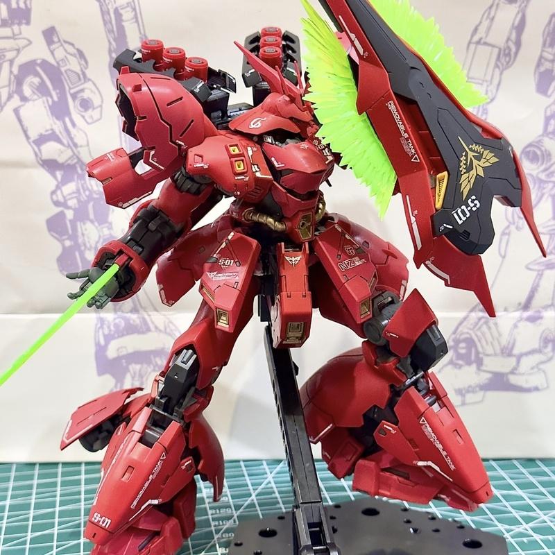 Gao Gao Modell Rg 1/144 Sazabi Bausatz Actionfiguren Plastikmodell Spielzeug Kommt mit Wasserschiebebildern Unterstützt Sammeln Geschenke