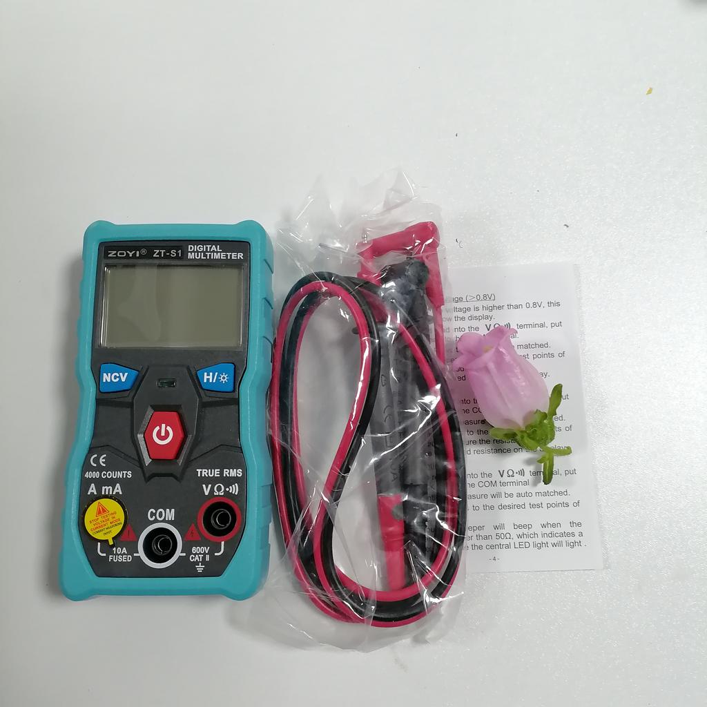 BEST ZOYI ZT-S1 electric measurement fully automatic intelligent gear identification portable True Digital pocket mini multimet