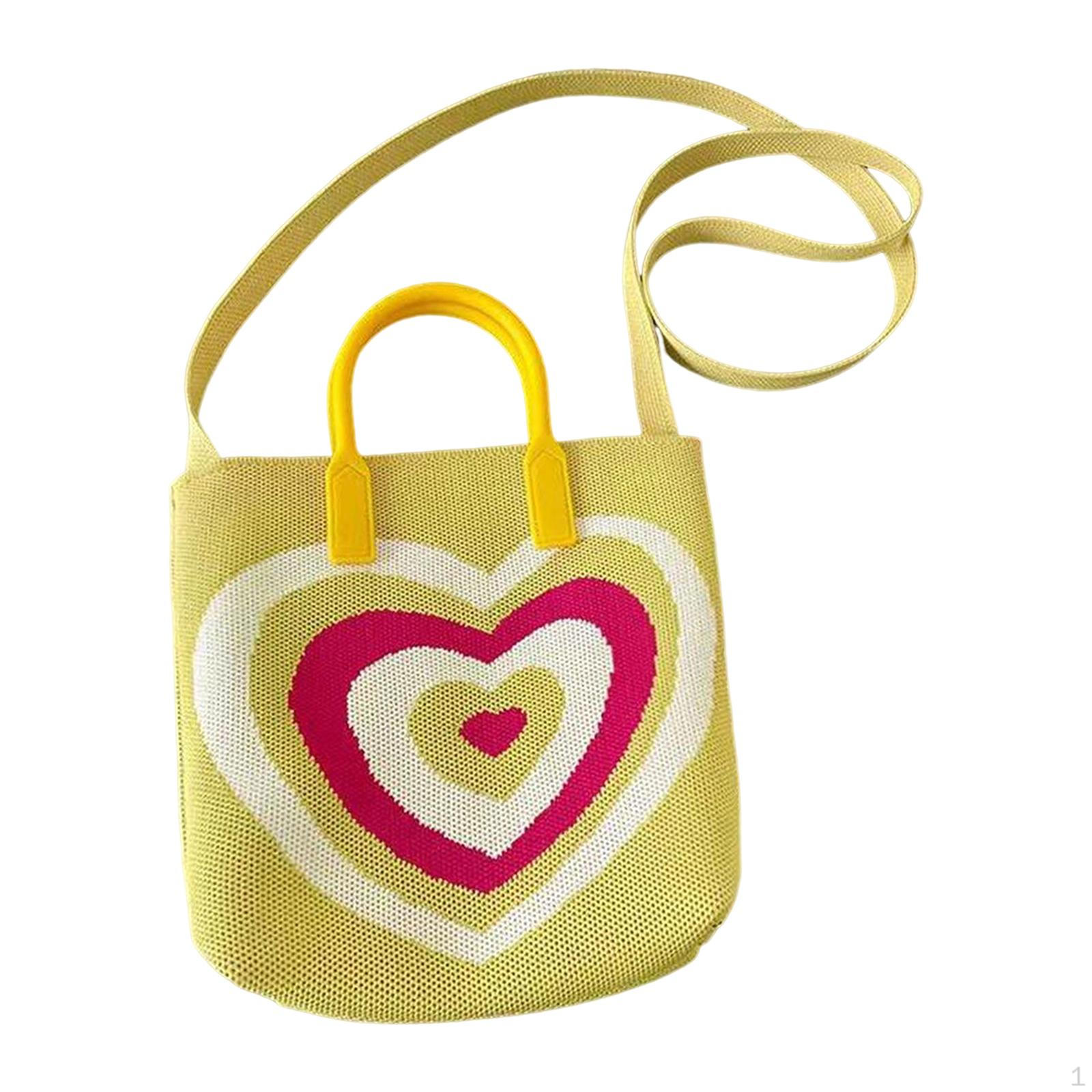 Шикарная вязаная сумка-тоут со сложным плетением для светских мероприятий жёлтый