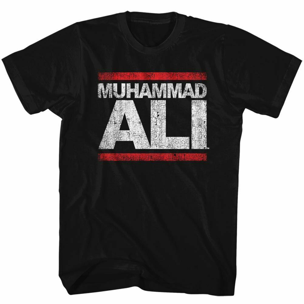 Muhammad Ali Run Ali Black Adult T-Shirt Mens Womens Tees Top S