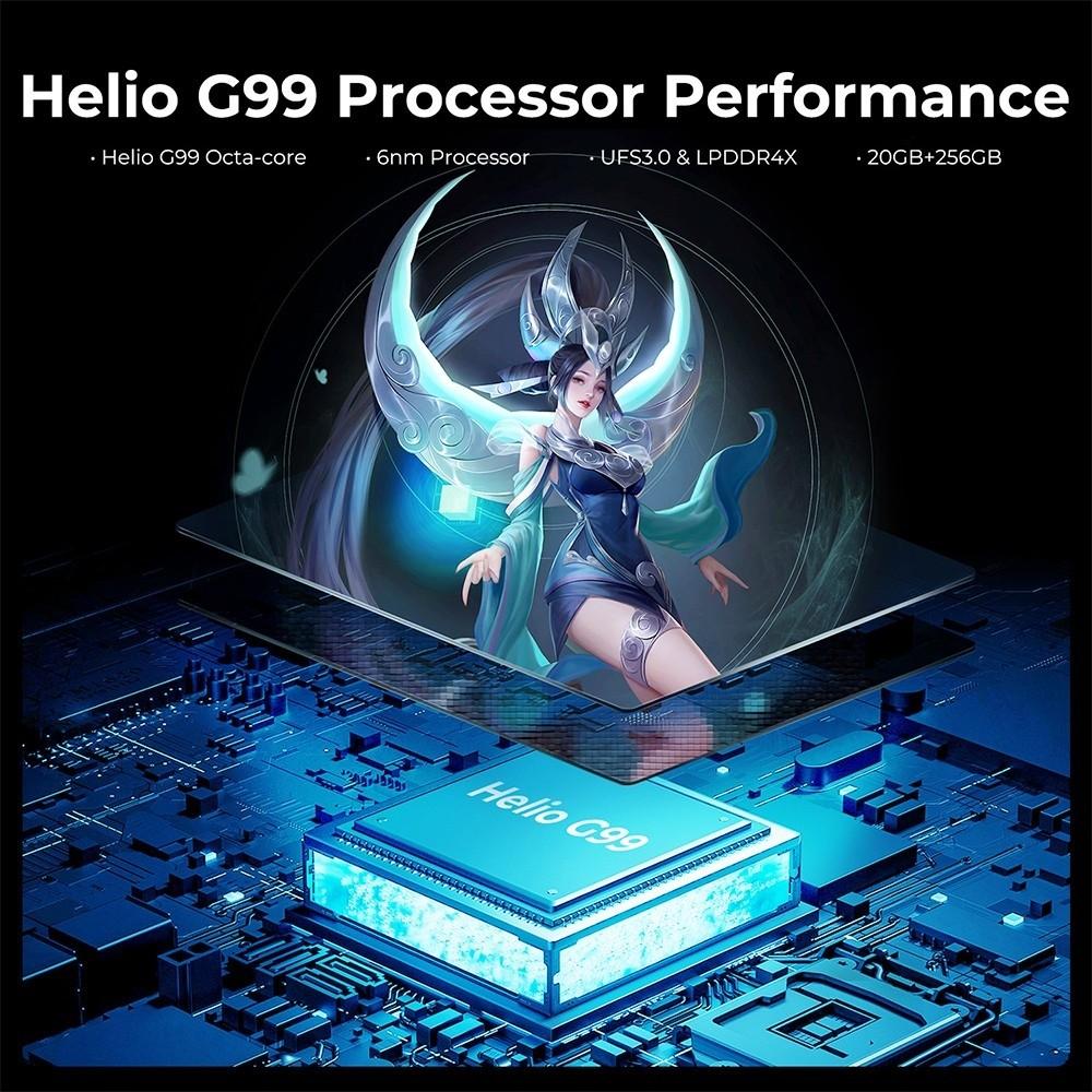 FOSSiBOT DT2 Rugged Tablet, Android 13.0, 10.4 Inch 2K IPS Touchscreen, MT8781 Octa Core 2.0GHz, 12GB RAM 256GB ROM