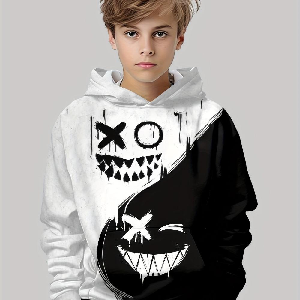 Dětské oblečení Mikiny s dlouhým rukávem Dětská mikina Kreativní potisk Ležérní Dívčí letní oblečení Chlapecké topy Dětské oblečení