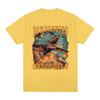 Bombardiro Crocodilo Funny Crocodile Plane Bomber Meme Graphic T-shirt Men's Women Clothing Casual Cotton Short Sleeve T Shirts