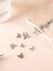 Silver Butterfly Nail Art Charms (15 Pcs Set)