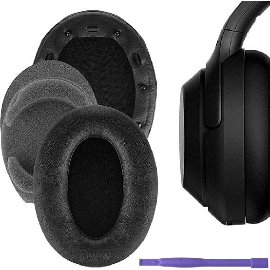 WH-1000XM4 Ear Cushions Replacement Noise Isolation Ear Pads Compatible with Sony WH1000XM4 Wireless Noise Canceling Over-Ear Headphones- Added WH1000XM3