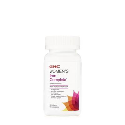 GNC Women's Iron Complete 30mg Caplet,Korean Health Food