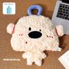 Hot Water Bottle 2025 New Model, Rechargeable, Explosion-Proof, Thickened, Cute Dog Plush, Water-Filled, Can Be Inserted Into Hands
