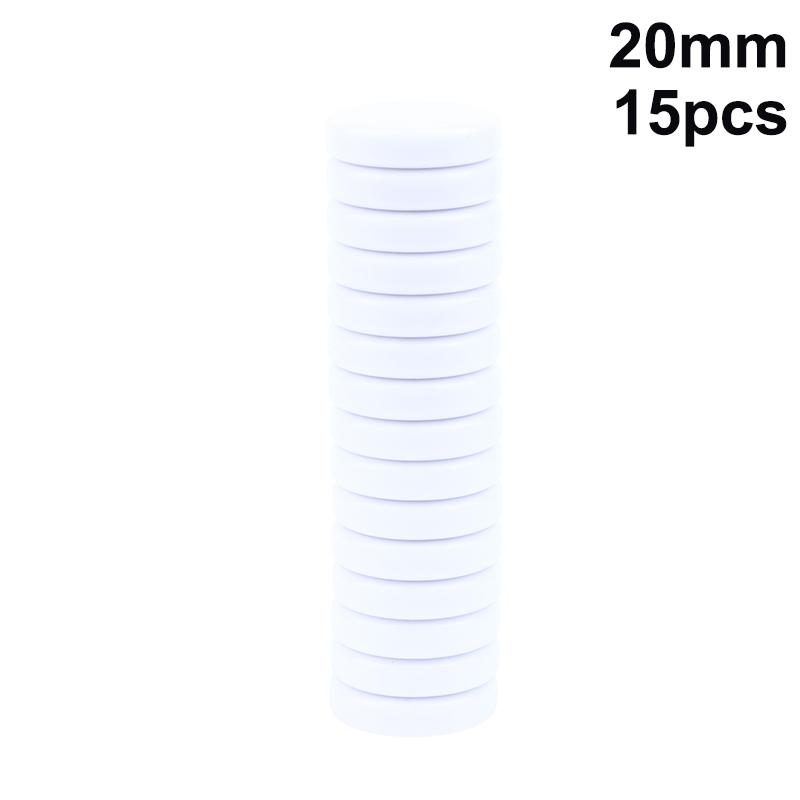 15Pcs Western Chess Draughts Set 20MM 27MM 32MM Multi Color Plastic Checkers for Educational Home Use Parties