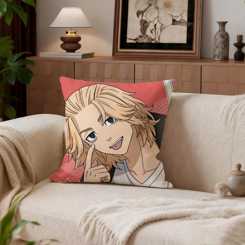 

Dark Tokyo Ghoul Cushion Cover Cushion Cover Set 4Pcs 50x50 45x45 40x40 Pillowcase Decorative Sofa Home Decor 30X30cm