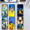Blue Yellow Ukrainian Girl Soft Phone Case for Samsung A17 A37 A57 A16 A26 A36 A56 A15 A25 A35 A55 A14 A24 A34 A54 A13 A23 A33 A
