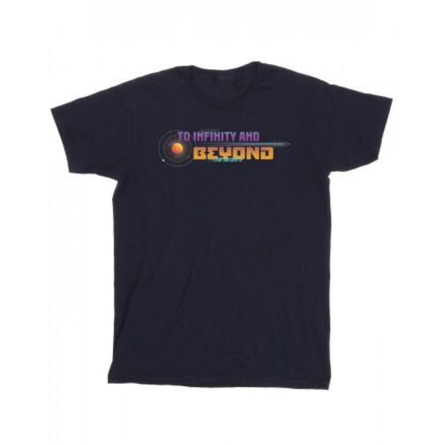 Disney Mens Lightyear Infinity And Beyond Text T-Shirt XXXXL