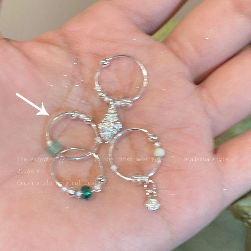 

Blue Ocean ~ Серьги-ракушки цвета морской волны Женские Корейская серия Модные Преувеличенные серьги Делают лицо визуально меньше Уникальные Красивые серьги Sea blue earring (single)