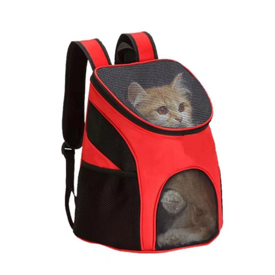 Large Capacity Foldable Comfortable Breathable Dog Traveling Bag Pet Bags Backpack for Cats and Dogs