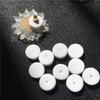 200/500Pcs 12mm Ear Studs Foam Shockproof Anti-Push Pads Earrings Card Protective Mat for DIY Earring Making Accessory