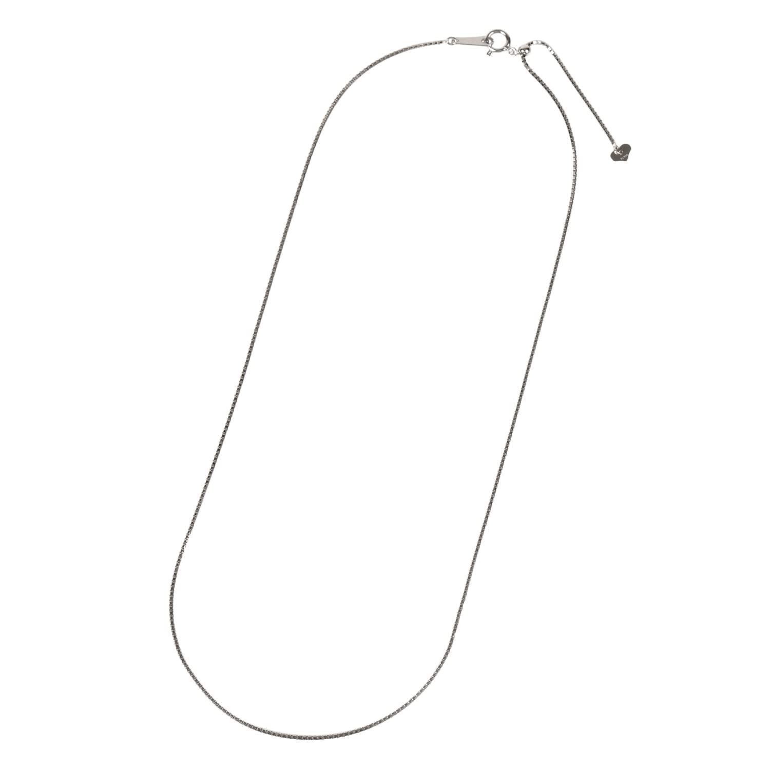 

Платинове намисто Pt850 Венеціанське Ширина 45см Слайдер [Fairy Kallet] 1.0мм Прибл.. 4,0г платиновий