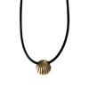 Metal Shells Pendant Necklace Earrings Choker Fashion Collar Necklace Jewelry