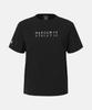 DESCENTE Women'S Cooling Woven Short Sleeve T-Shirt Black Sr122Pts32