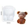 3D Bär Eisform Silikon Eismaschine DIY Seifenform Eiscreme-Werkzeug für Whisky Wein Cocktail Kaffee Saft Kuchen Dekoration