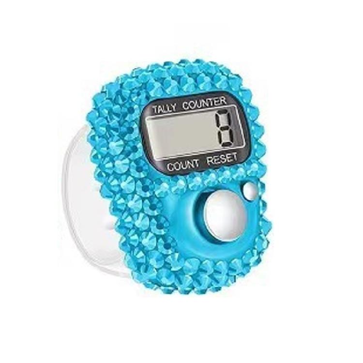 

Lightweight Jewel Decorated Finger Counter for Effortlessly Counting in Workouts and Daily Activity Easy Counting Tasks 1