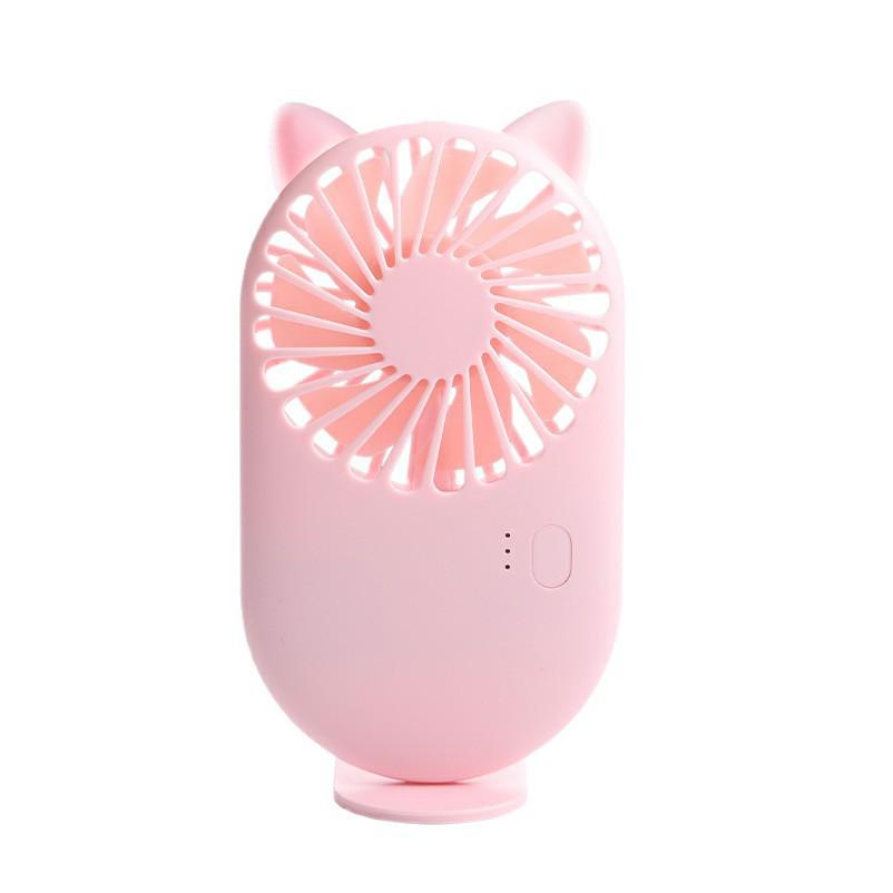 Portable Mini Handheld Fan with Stand and USB Charging