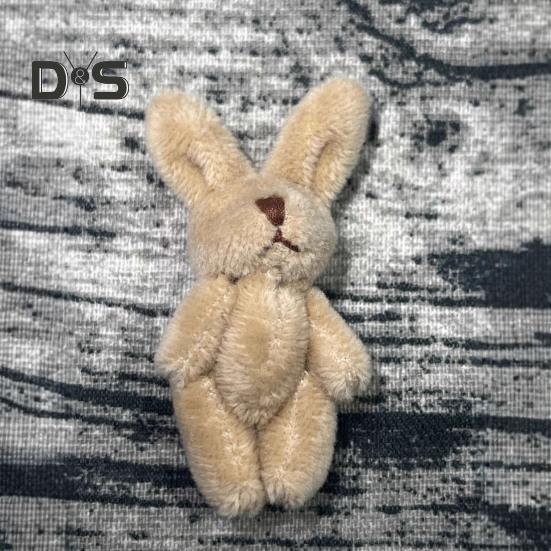 Waldorfpuppe Hase Bär Plüschtier Handgemacht Weiches Stofftier für Kinder Hypoallergen Waschbar Fantasievolle Spielbegleiterpuppe