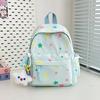 New high-value, fresh and sweet, colored star backpack, high school student large-capacity backpack