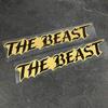 2pcs THE BEAST Motorcycle Stickers Waterproof for Motorcycle Helmet Fairing Fuel Tank Car Window Scooters Universal Vinyl Decals