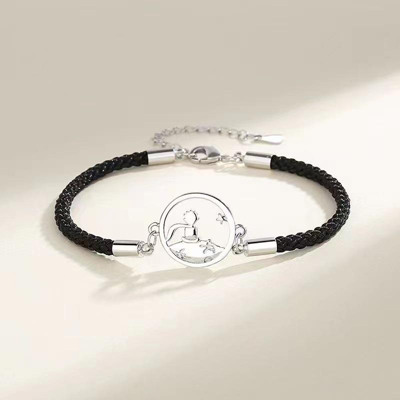 Little Prince Fox Couples Elegant Woven Bracelet Gift Set
