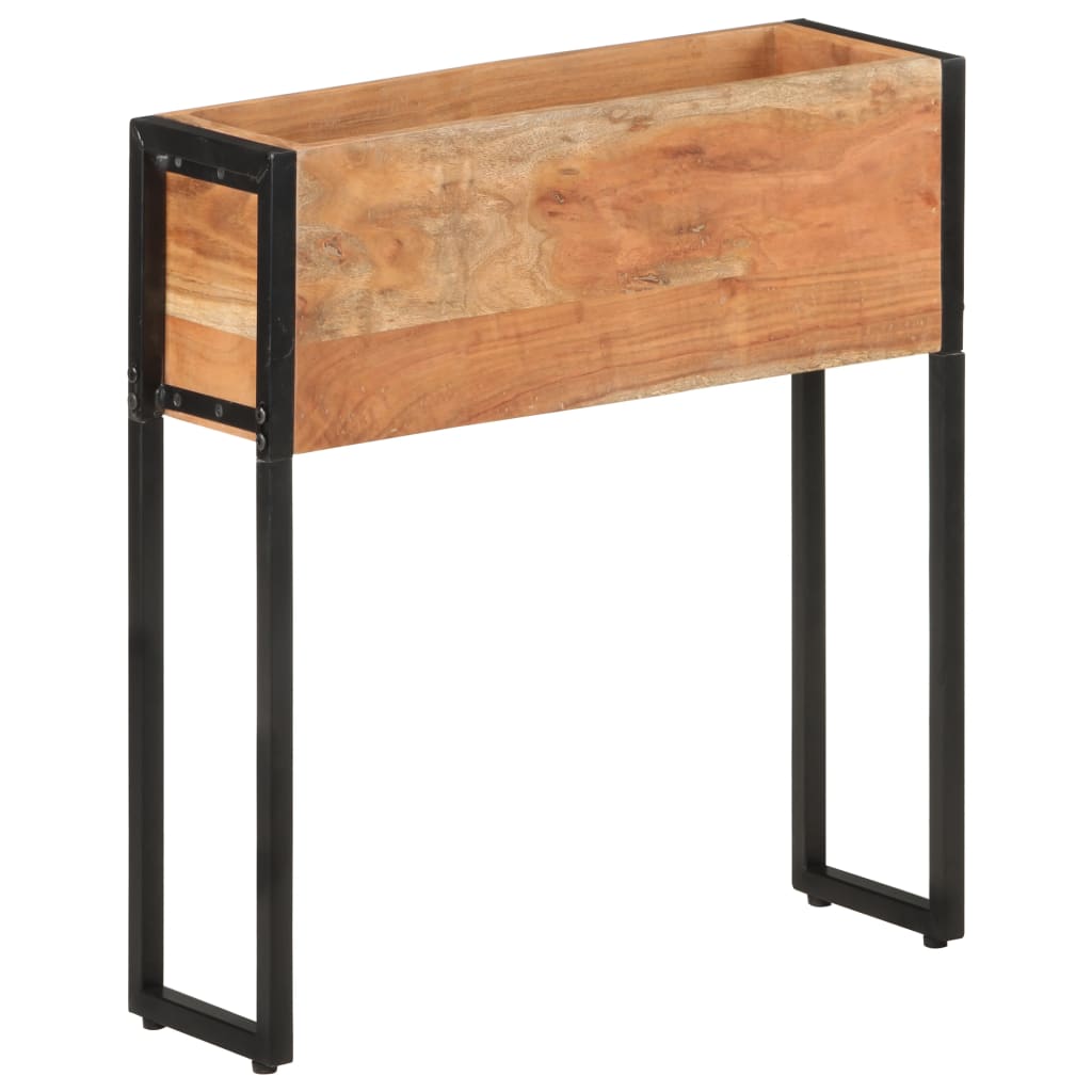 Planting Box 60x20x68 Cm Solid Acacia Wood