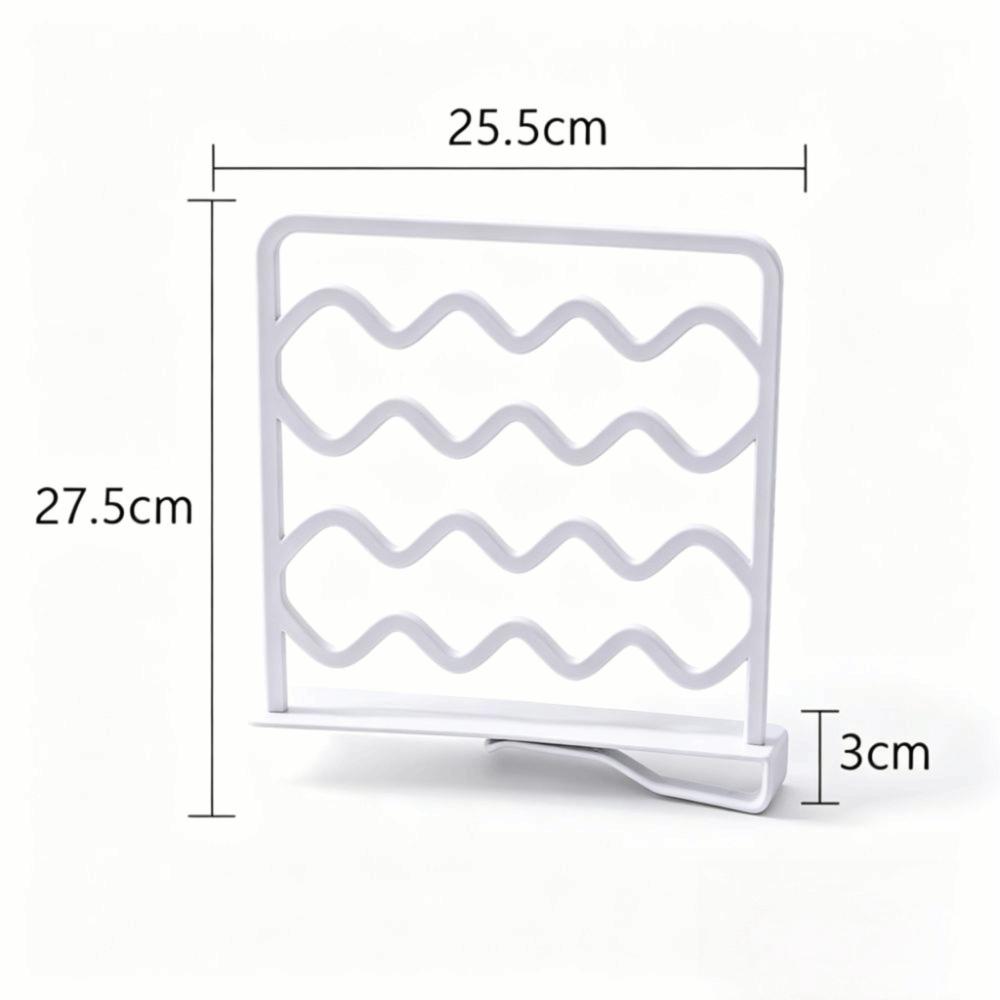 Plastic Shelf Dividers 25.5*27.5*3cm Wardrobe Dividers Simple Shelf Separators Closets