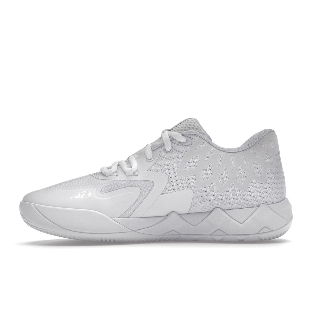 Puma MB.01 Lo LaMelo Ball Pánské basketbalové boty Puma White Silver 376941-04