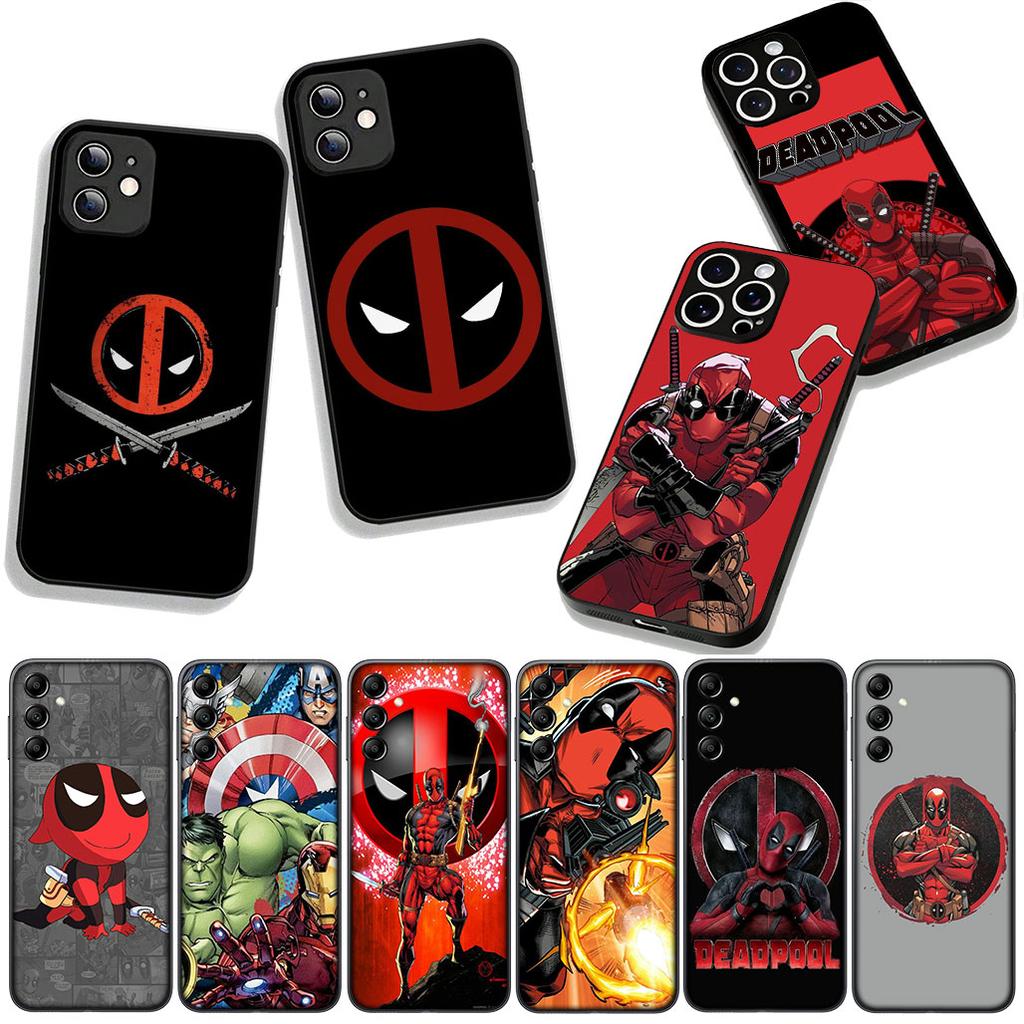 Phone Cover Wallpaper Marvel Deadpool Coque for Xiaomi Redmi Note 15 11 9 10 Pro Plus A5 9A 9T 10A 10C 9C NFC 15C 8T Case