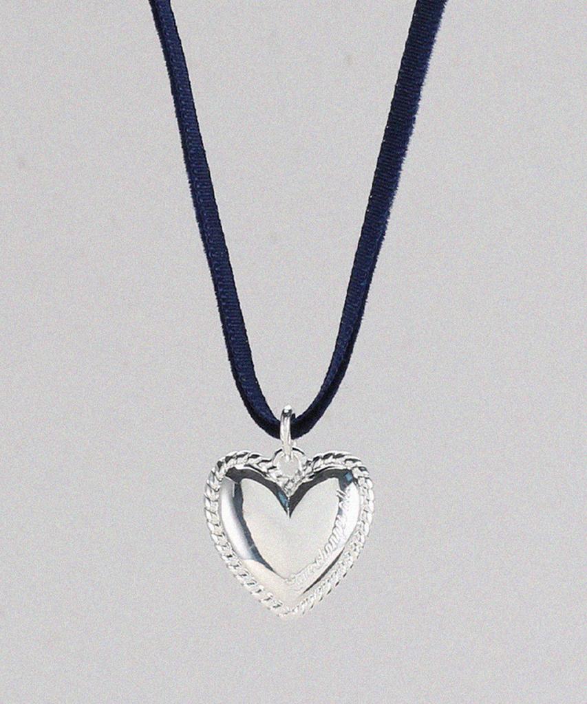 Worthword L.C.A Heart Velvet Necklace_2 Types