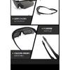 High-Impact Protective Goggles - Tactical Style for Outdoor Sports & Shooting Ranges