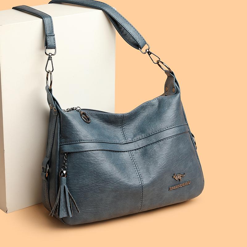 Torebka listonoszka w stylu vintage o dużej pojemności, dojeżdżająca do pracy, ręczna, na ramię, torba dla mamy w średnim wieku