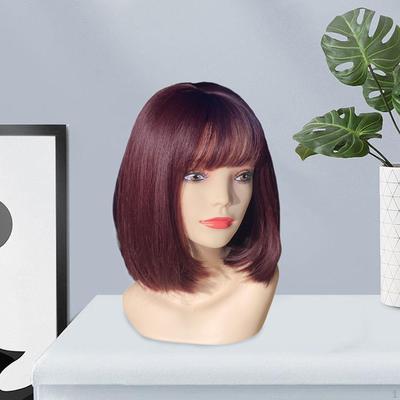 Cap de manechin feminin cu umăr, suport pentru perucă machiaj, accesorii de înfrumusețare, model realist din PVC pentru