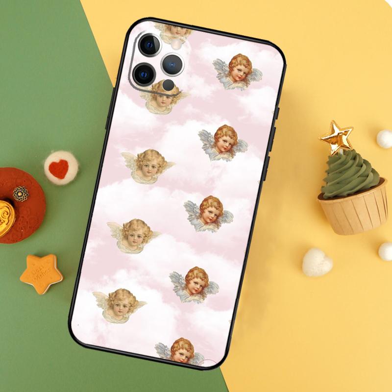 Renaissance Angels Phone Case For iPhone 17 17Air 16 15 14 13 11 12 Pro Max 12 13 Mini 16E Shockproof Cover