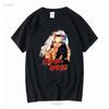 Camiseta de alambre de púas Pamela Anderson Película vintage Lavada Superior Para uso diario Elástico Elegante Versátil hombre Unisex moda