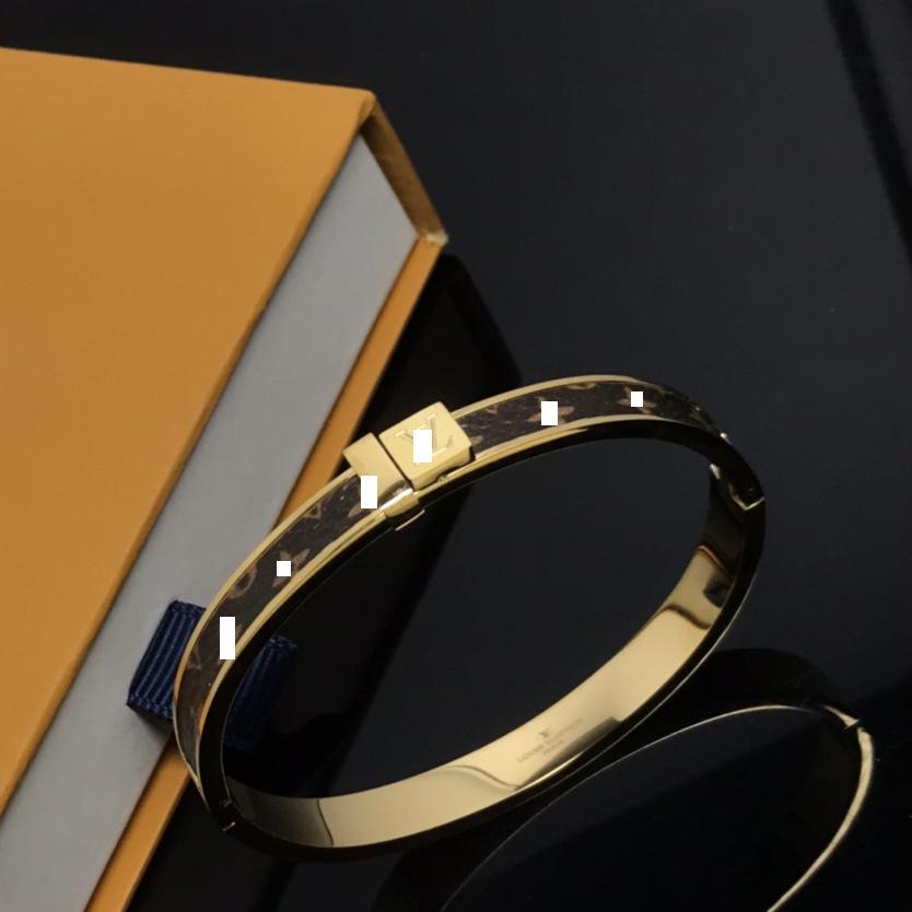 Europäisches & Amerikanisches Vintage Lederarmband mit Farbverlauf und Schloss-Design