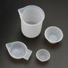 4 Pieces/Set Silicone Resin Measuring Cups Epoxy Resin Casting & Mixing Supplies